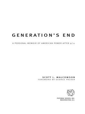 cover image of Generation's End